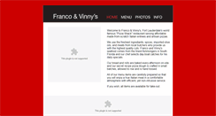Desktop Screenshot of francoandvinnys.com